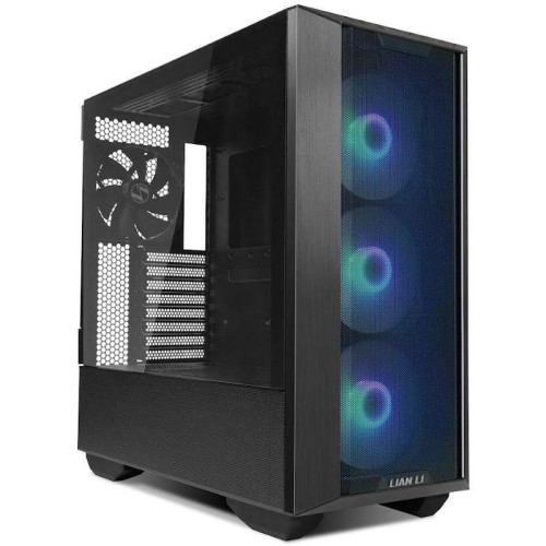 Корпус Lian-Li Lancool III RGB черный ATX 10x120mm 3x140mm 2xUSB3.0 audio bott PSU [G99.LAN3RX.10R]