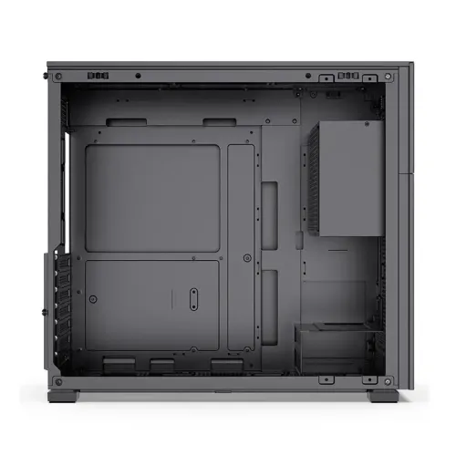Корпус без блока питания/ Case JONSBO D41 MESH SCREEN, Midi-Tower, TG, no fan, 1xUSB-A 3.2 + 1xUSB-C 3.2, ATX, mATX Black