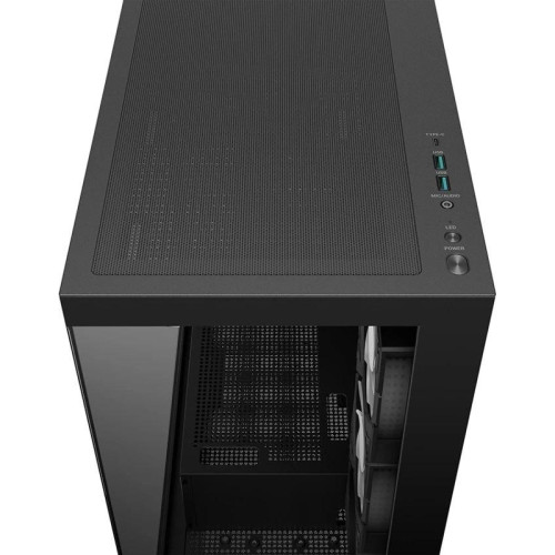 Корпус Deepcool CG580 4F черный без БП ATX 6x120mm 3x140mm 2xUSB3.0 audio bott PSU