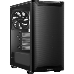 Корпус ПК без блока питания/ Case be quiet! PURE BASE 501 Airflow Window, Midi-Tower, TG, 2x140mm, 2xUSB-A 3.2, 1xUSB 3.2 Type-C, ATX, mATX, mITX Black