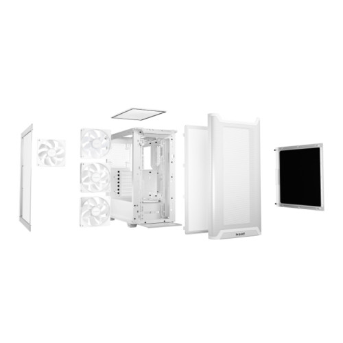 Корпус ПК без блока питания/ Case be quiet! PURE BASE 501 LX, Midi-Tower, TG, 3x120mm ARGB + 1x140mm ARGB, 2xUSB-A 3.2, 1xUSB 3.2 Type-C, ATX, mATX, mITX White Корпус ПК без блока питания/ Case be quiet! PURE BASE 501 LX, Midi-Tower, TG, 3x120mm ARGB + 1x140mm ARGB, 2xUSB-A 3.2, 1xUSB 3.2 Type-C, ATX, mATX, mITX White
