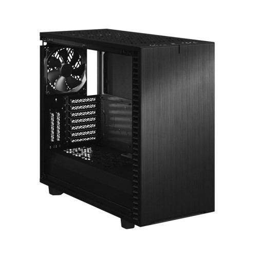 Корпус ПК без блока питания/ Case Fractal Design Define 7 Solid, Midi-Tower, 3x140mm, 2xUSB-A 2.0 + 2xUSB-A 3.2 + 1xUSB 3.2 Type-C E-ATX, ATX, mATX, mITX Black