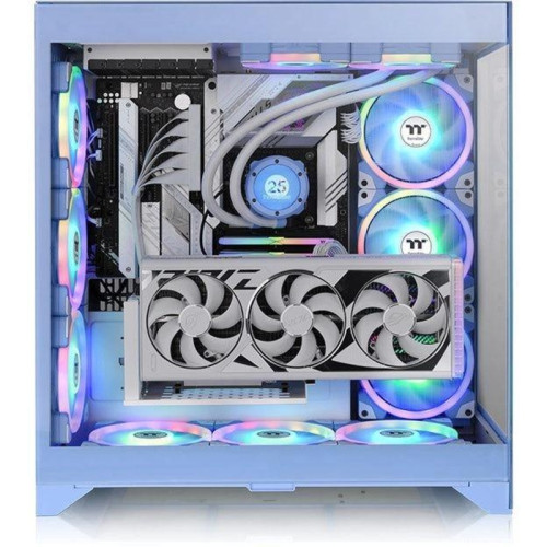Корпус Thermaltake CTE E600MX Hydrangea синий E-ATX 11x120mm 4x140mm 2xUSB3.0 audio bott PSU [CA-1Y3-00MFWN-00]
