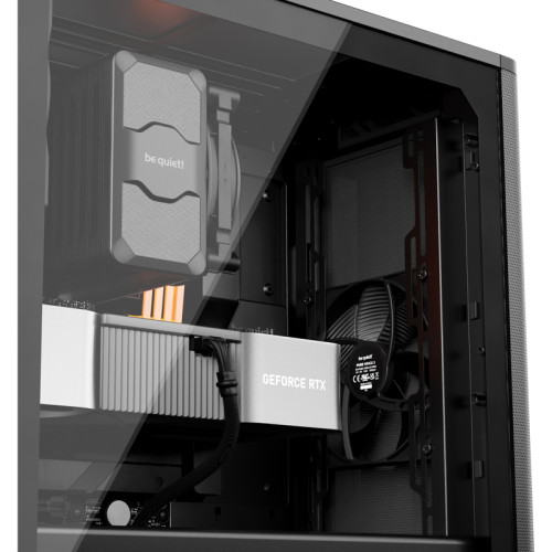Корпус ПК без блока питания/ Case be quiet! PURE BASE 501 Airflow Window, Midi-Tower, TG, 2x140mm, 2xUSB-A 3.2, 1xUSB 3.2 Type-C, ATX, mATX, mITX Black
