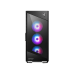 Корпус ПК без блока питания/ Case MSI MPG VELOX 100R, Midi-Tower, TG, 4x120mm ARGB, 2xUSB 3.2, 1xUSB 3.2 Type-C, ATX, mATX, mITX Black