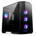 Корпус ПК без блока питания/ Case MSI MAG PANO 100R PZ, Midi-Tower, TG, 4x120mm ARGB, 2xUSB 3.2, 1xUSB 3.2 Type-C, ATX, mATX, mITX Black