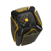 Корпус ПК без блока питания/ Case Geometric Future Model 2 The Ark, Mini-Tower, no fans, 3xUSB-A 3.0, 1xUSB 3.2 Type-C, mATX, mITX Black/Gold