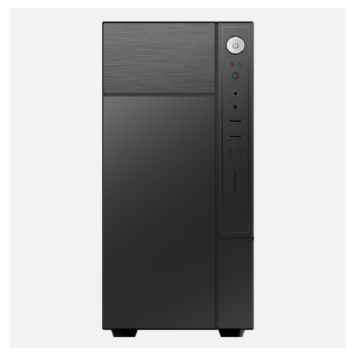Корпус с блоком питания 450Вт./ Case Forza mATX case, black, w/PSU 450W 12cm, w/2xUSB3.0, w/pwr cord, w/o FAN Корпус с блоком питания 450Вт./ Case Forza mATX case, black, w/PSU 450W 12cm, w/2xUSB3.0, w/pwr cord, w/o FAN