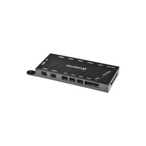 Корпус Chieftec Hunter черный ATX 4x120mm 4x140mm 2xUSB3.1 audio bott PSU [GS-01B-OP]