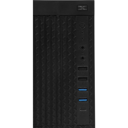 Корпус Formula SFF T11 черный mATX 1x80mm 2xUSB2.0 2xUSB3.0 1xUSB3.1 audio [SFF T11]