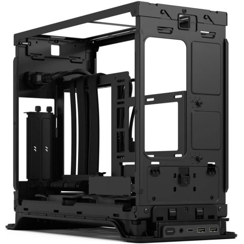 Корпус ПК без блока питания/ Case Fractal Design Era 2, Mini-Tower, 2x120mm, 2xUSB-A 3.0 + 1xUSB 3.2 Type-C, SFX PSU Support, mITX Charcoal Gray