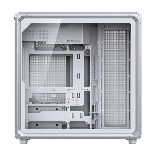 Корпус без блока питания/ Case JONSBO X400, Midi-Tower, TG, no fan, 2xUSB-A 3.0 + 1xUSB-C 3.2, ATX, mATX, mITX White