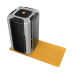 Корпус ПК без блока питания/ Case Geometric Future Model 2 The Ark, Midi-Tower, TG, no fans, 3xUSB-A 3.0, 1xUSB 3.2 Type-C, mATX, mITX Gray