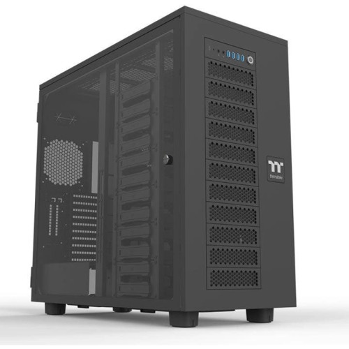 Корпус Thermaltake AX700 Glass черный без БП XL-ATX 18x120mm 18x140mm 2x200mm 4xUSB3.0 audio bott PSU