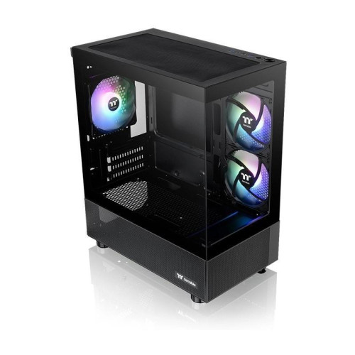 Корпус Thermaltake View 170 TG ARGB черный mATX 5x120mm 2x140mm 1x200mm 2xUSB3.0 audio bott PSU [CA-1Z4-00M1WN-00]