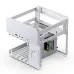 Корпус без блока питания/ Case JONSBO N2, Mini-Tower, 1x120mm, 1xUSB-A 3.0 + 1xUSB-C 3.2, SFX PSU Support, mITX White