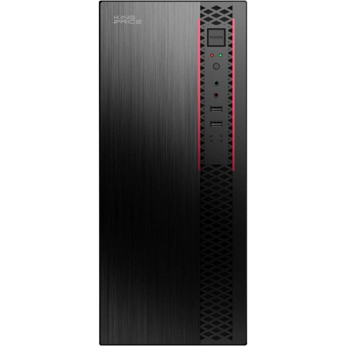 Корпус KingPrice KPCC-MD202 черный ATX 1x80mm 4x120mm 2xUSB2.0 audio [KPCC-MD202]