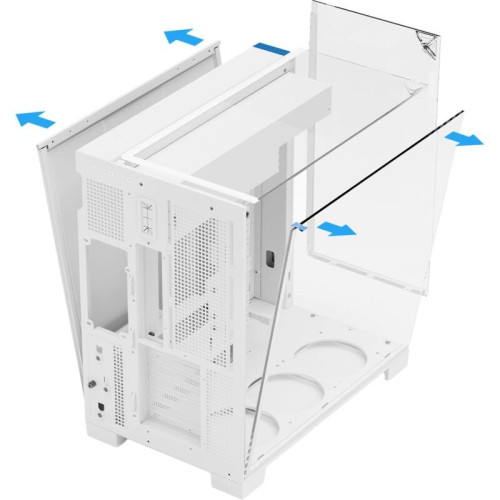Корпус без блока питания/ Case Thermalright A70, Midi-Tower, TG, no fans, 2xUSB-A 3.0, 1xUSB Type-C, ATX, mATX, mITX White Корпус без блока питания/ Case Thermalright A70, Midi-Tower, TG, no fans, 2xUSB-A 3.0, 1xUSB Type-C, ATX, mATX, mITX White