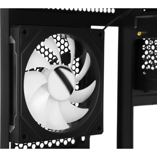 Корпус Formula Crystal Z9ML Floe черный без БП mATX 1xUSB3.0 1xUSB3.1 audio bott PSU