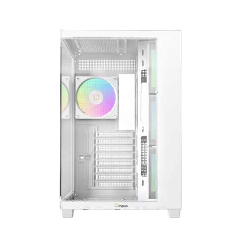 Корпус ПК без блока питания/ Case Ocypus Gamma C74 WH ARGB, Midi-Tower, TG, 4x120mm ARGB, 2xUSB-A 3.0 + 1xUSB-C 3.1, ATX, mATX, mITX White Корпус ПК без блока питания/ Case Ocypus Gamma C74 WH ARGB, Midi-Tower, TG, 4x120mm ARGB, 2xUSB-A 3.0 + 1xUSB-C 3.1, ATX, mATX, mITX White