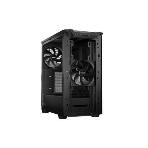 Корпус ПК без блока питания/ Case be quiet! PURE BASE 501 Airflow, Midi-Tower, 2x140mm, 2xUSB-A 3.2, 1xUSB 3.2 Type-C, ATX, mATX, mITX Black Корпус ПК без блока питания/ Case be quiet! PURE BASE 501 Airflow, Midi-Tower, 2x140mm, 2xUSB-A 3.2, 1xUSB 3.2 Type-C, ATX, mATX, mITX Black
