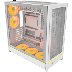 Корпус Montech HS01 PRO белый без БП ATX 5x120mm 2xUSB3.0 1xUSB3.1 audio