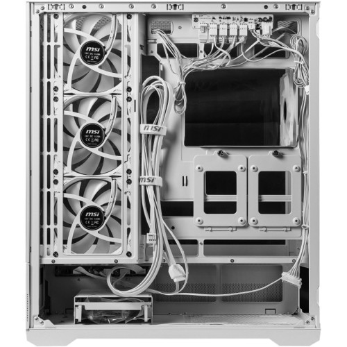 Корпус MSI MAG Pano 110R PZ белый без БП ATX 6x120mm 4x140mm 2xUSB3.0 audio AirDuct bott PSU