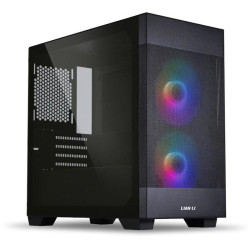 Корпус Lian-Li Lancool 205M Mesh черный mATX 3x120mm 2x140mm 2xUSB3.0 audio bott PSU [G99.OE744MX.10]