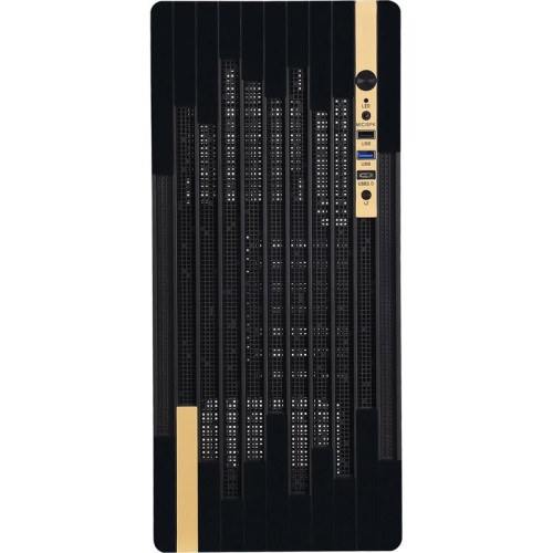 Корпус Accord ACC-188R2 черный без БП ATX 6x120mm 2xUSB2.0 1xUSB3.0 audio