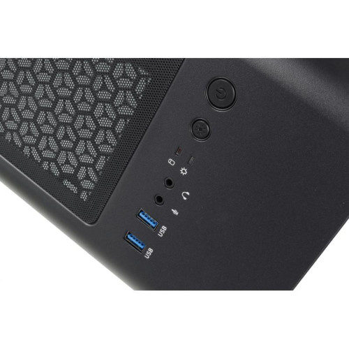 Корпус Aerocool Aero One Frost-G-BK-v1 черный ATX 4x120mm 2x140mm 2xUSB3.0 audio bott PSU [ACCM-PB17043.11]