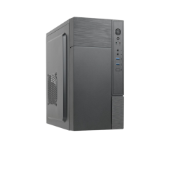 Корпус с блоком питания 450Вт./ Case Forza mATX case, black, w/PSU 450W 12cm, w/2xUSB3.0, w/pwr cord, w/o FAN
