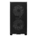 Корпус без блока питания/ HSPD M321, Mesh Mini-tower, Black, slide TG, 0.45 SPCC, 2x140mm ARGB+1x120mm ARGB mATX, mITX 160/340/184mm 2x2.5