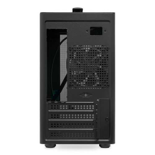 Корпус без блока питания/ Case HSPD M210, Mesh Mid Tower, Black, 0.7 SPCC, 1x90mm mATX, mITX 140/280/150mm 1x2.5