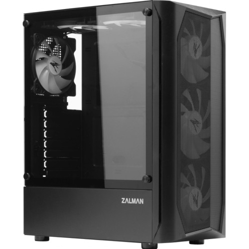 Корпус Zalman N4 REV.1 черный ATX 5x120mm 2x180mm 2xUSB2.0 1xUSB3.0 audio bott PSU [N4 REV.1 BLACK]