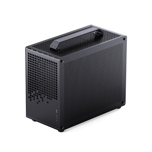 Корпус без блока питания/ Корпус JONSBO Jonsplus Z20 Black MATX без БП, боковая панель из закаленного стекла, mini-ITX, micro-ATX, черный