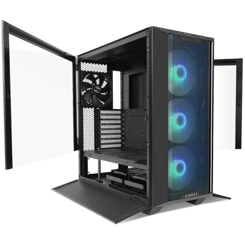 Корпус Lian-Li Lancool III RGB черный ATX 10x120mm 3x140mm 2xUSB3.0 audio bott PSU [G99.LAN3RX.10R]