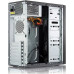 Корпус c блоком питания 450 Ватт/ Case Foxline FL-301, ATX, 1x5.25EXT, 1x3.5EXT, 4x3.5INT, 4xUSB2.0, HDA, w/o FAN, w/PSU 450W 8cm, w/C13-C14 cable 1.5m, , w/DVD-RW installed