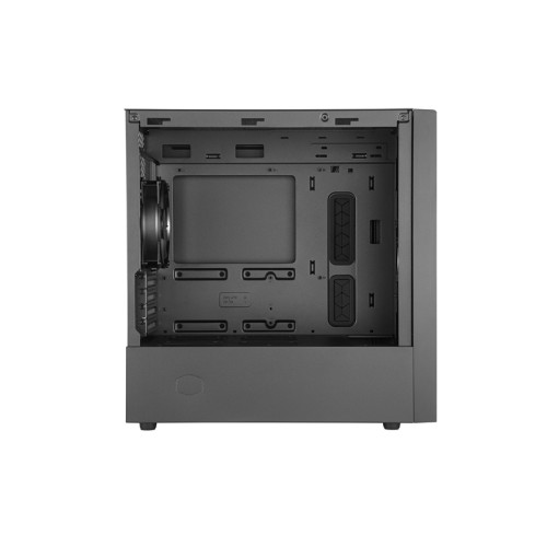 Корпус без блока питания/ Cooler Master MasterBox NR400, w/o ODD, 2xUSB3.0, 2x120Fan, w/o PSU, mATX, Black