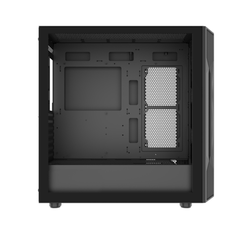 Корпус ПК без блока питания/ Case SAMA S40E Black, Midi-Tower, TG, no fans, 2xUSB 3.0 + 1xUSB 3.1 Type-C, ATX, mATX, mITX Black