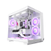 Корпус без блока питания/ Case PCCooler C3T500 ARGB WH, Midi-Tower, TG, 6x120mm ARGB, 1xUSB-C 3.1 + 2xUSB-A 3.0, ATX, mATX, mITX White