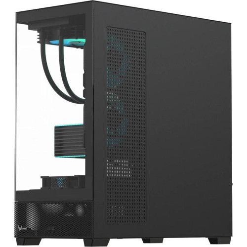 Корпус Formula Crystal Z2 Plus FR черный без БП ATX 5x120mm 1xUSB2.0 2xUSB3.0 1xUSB3.1 audio bott PSU