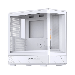 Корпус без блока питания/ Case JONSBO D200, Mini-Tower, TG, no fan, 2xUSB-A 3.0 + 1xUSB-C 3.2, mATX, mITX White