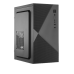 Корпус с блоком питания 450Вт./ Case Forza mATX, 450W, 2xUSB2.0, Black, w/o FAN, 8 cm fan PSU, power cord