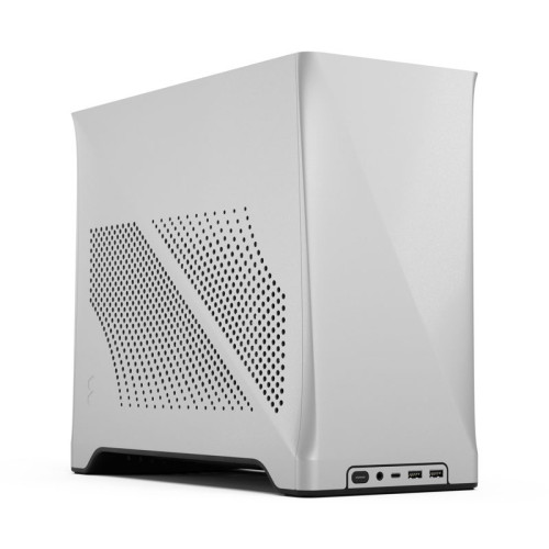 Корпус ПК без блока питания/ Case Fractal Design Era 2, SFF, 2x120mm, 2xUSB-A 3.0 + 1xUSB 3.2 Type-C, SFX PSU Support, mITX Silver