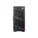 Корпус ПК без блока питания/ Case MSI MPG VELOX 100P AIRFLOW, Midi-Tower, TG, 1x120mm ARGB + 3x120mm, 2xUSB-A 3.0, 1xUSB 3.2 Type-C, ATX, mATX, mITX Black