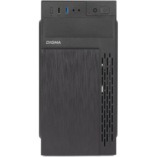 Корпус Digma DCC-MN301 черный mATX 1x80mm 2x120mm 1xUSB2.0 1xUSB3.0 audio [DCC-MN301]