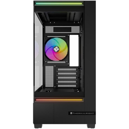 Корпус без блока питания/ Case Thermalright M10 FAN4-C, Mini-Tower, TG, 4x120mm ARGB, 2xUSB-A 3.0, 1xUSB Type-C, mATX, mITX Black Корпус без блока питания/ Case Thermalright M10 FAN4-C, Mini-Tower, TG, 4x120mm ARGB, 2xUSB-A 3.0, 1xUSB Type-C, mATX, mITX Black