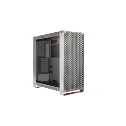Корпус без блока питания/ Case InWin Dubili, Full-Tower, TG, 4x140mm, 2xUSB-A 3.2 + 1xUSB-C 3.2, E-ATX, ATX, mATX, mITX Titanium Grey