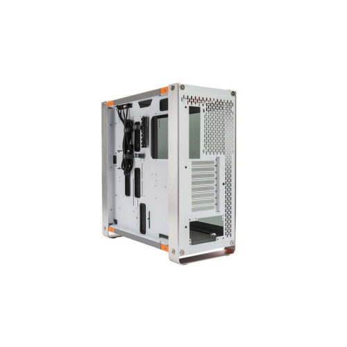 Корпус без блока питания/ Case InWin Dubili, Full-Tower, TG, 4x140mm, 2xUSB-A 3.2 + 1xUSB-C 3.2, E-ATX, ATX, mATX, mITX Titanium Grey