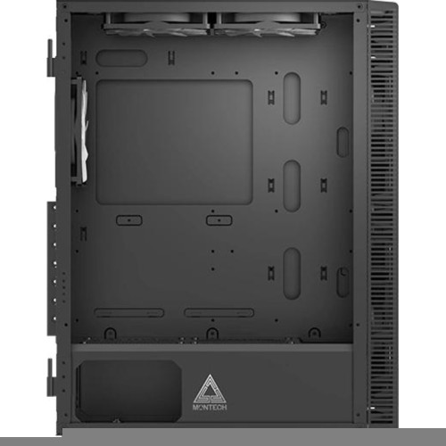 Корпус Montech X3 Glass черный ATX 3x140mm 2xUSB2.0 1xUSB3.0 audio bott PSU [X3 GLASS BL]